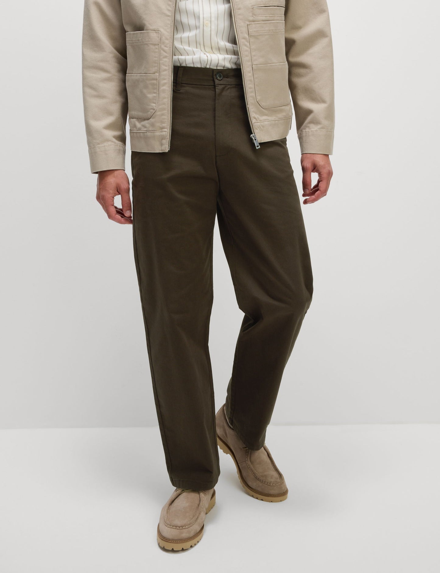 Loose Fit Chino Pantolon