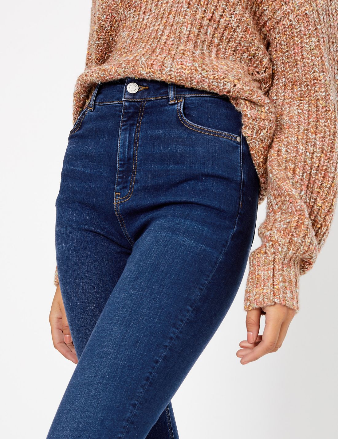 Wide Leg Jean Pantolon