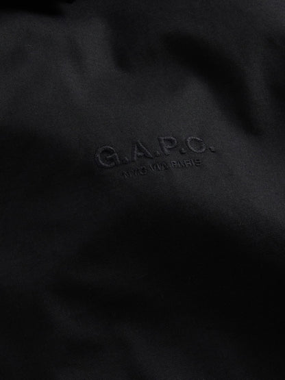 Siyah Gap × A.p.c. Kanvas Ceket
