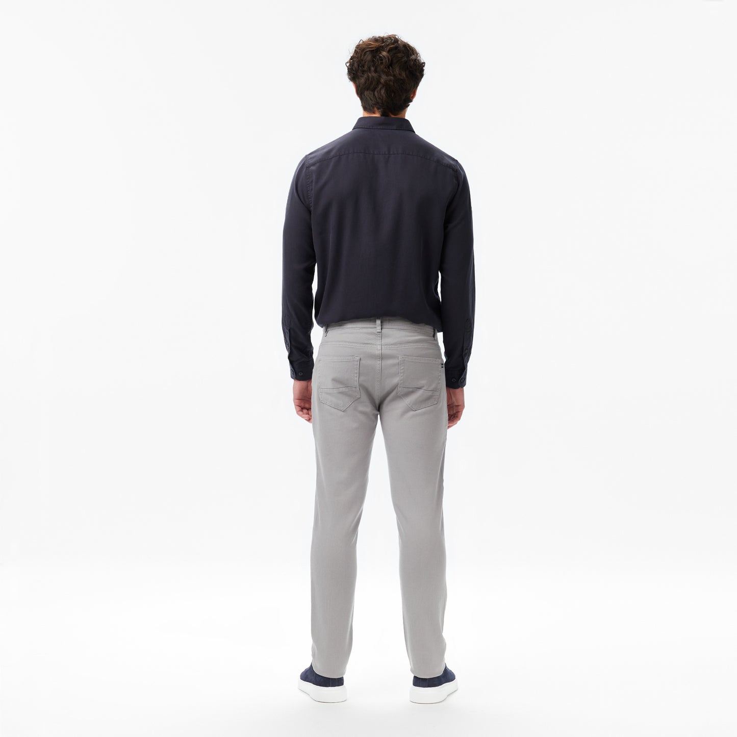 Nautica Erkek Gri Slim Fit Pantolon