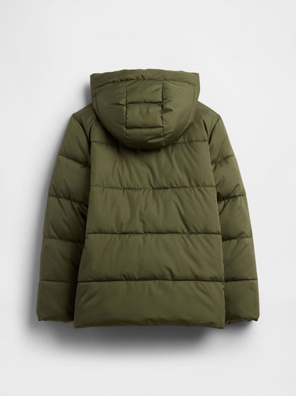 Haki Coldcontrol Şişme Puffer Mont