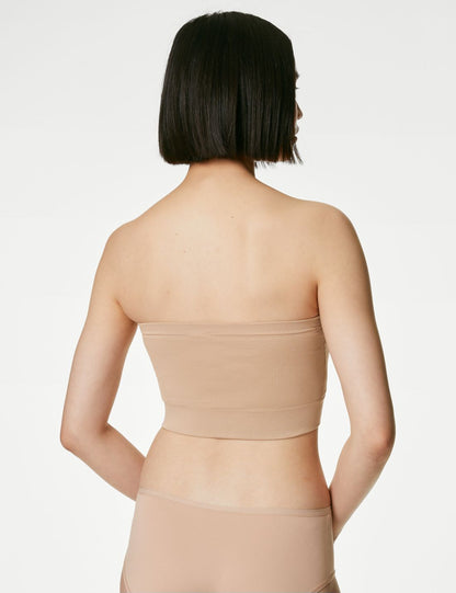 Dikişsiz Straplez Bandeau Sütyen