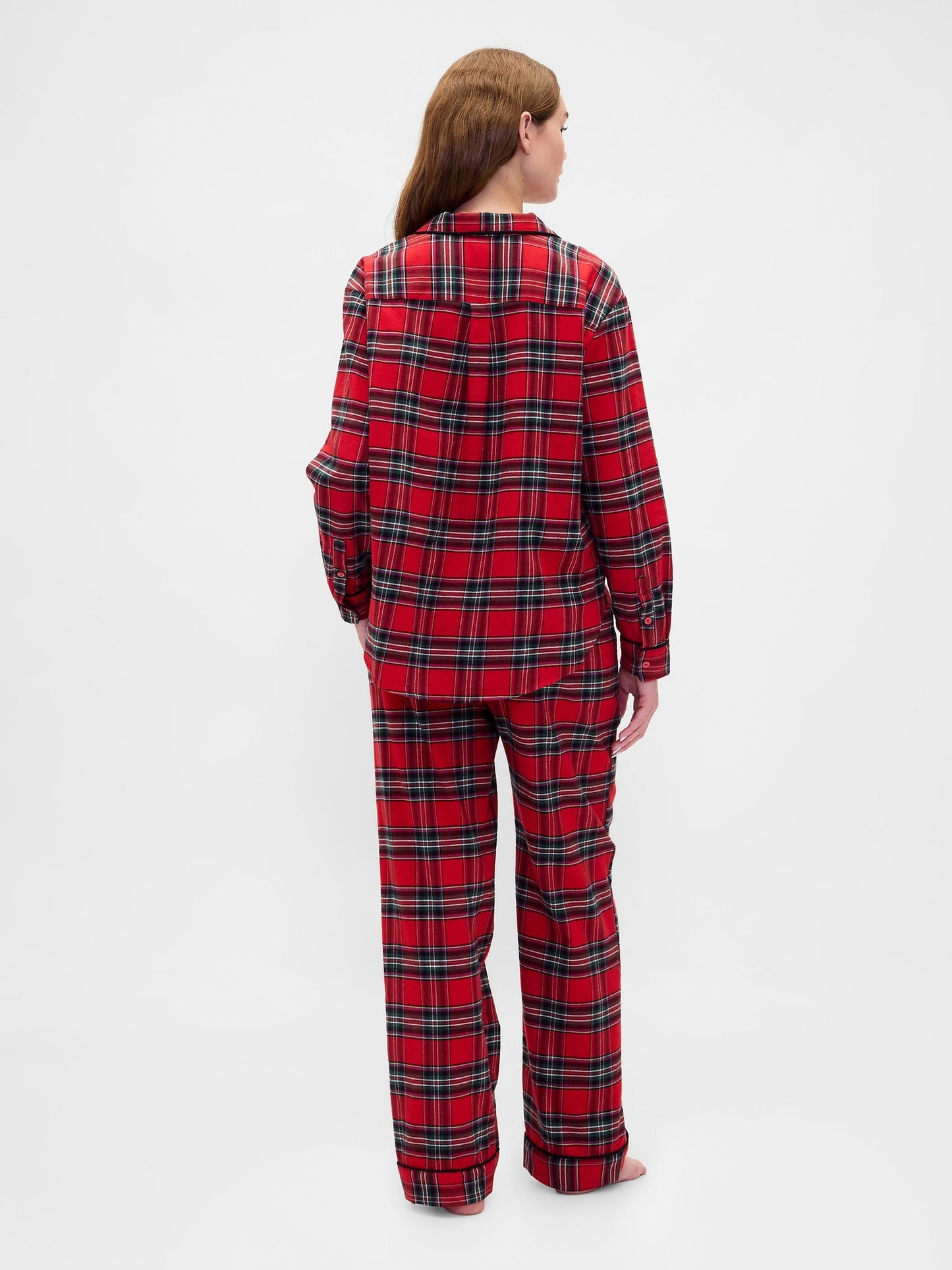 Kırmızı Softest Flannel Pijama Takımı
