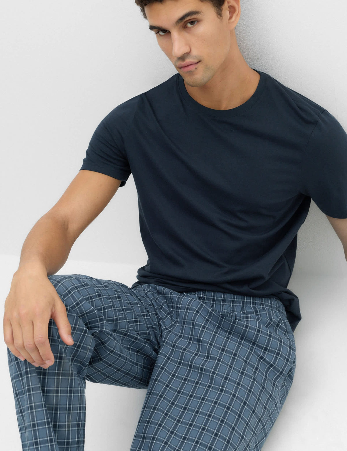 2'li Saf Pamuklu Pijama Altı