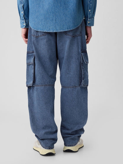 Mavi Kargo Baggy Jean Pantolon