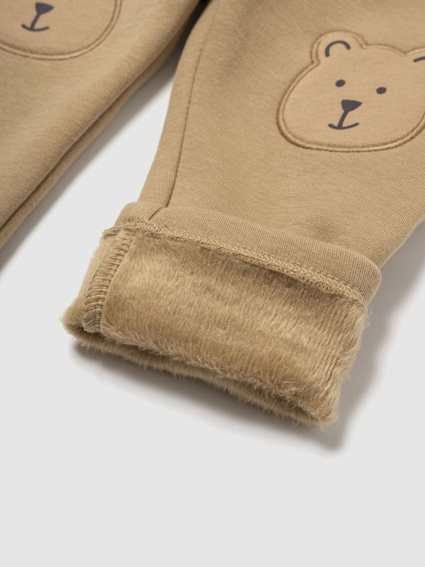 Kahverengi Brannan Bear Grafikli Pull-on Fleece Eşofman Altı