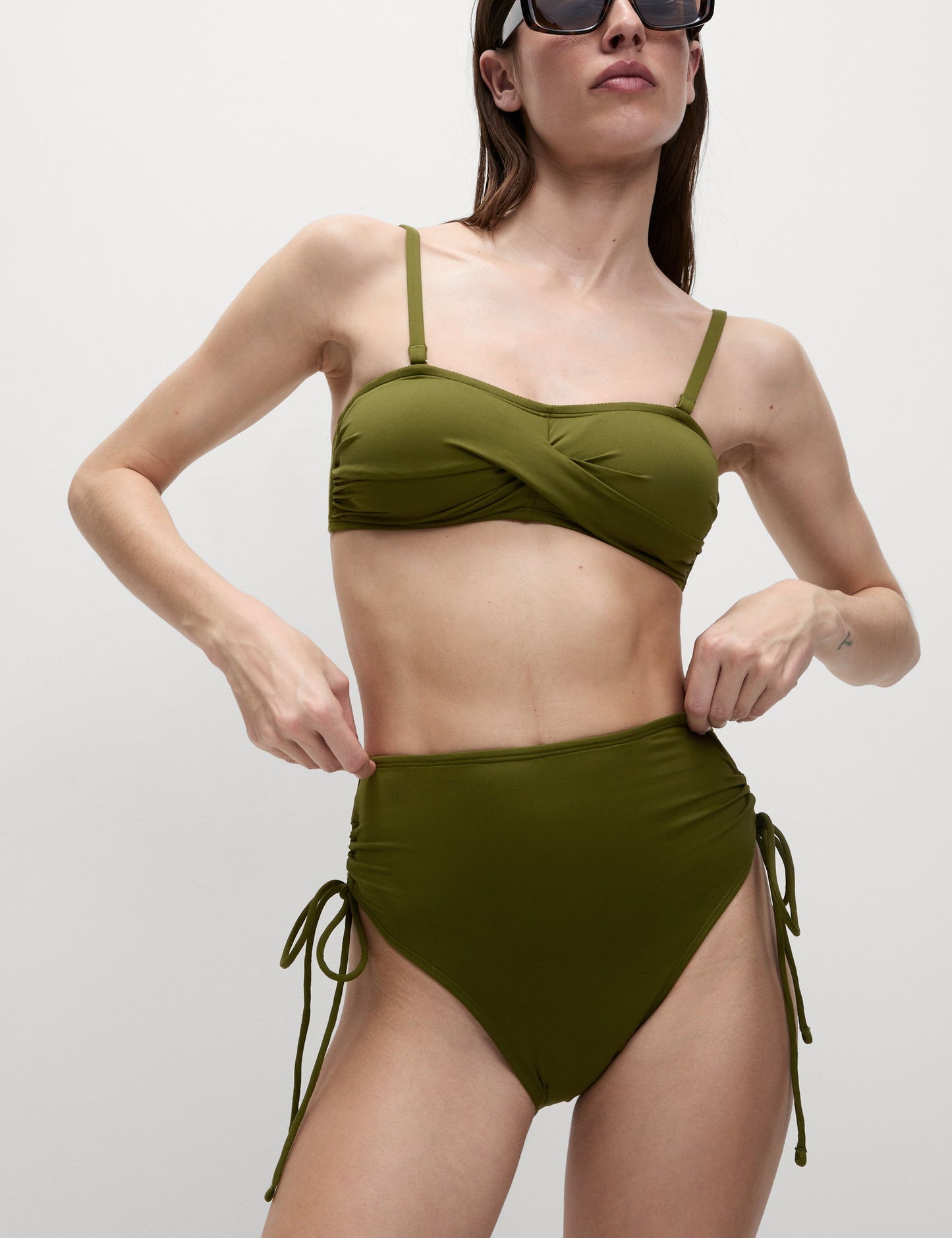 Karın Toparlayıcı Yüksek Bel Bikini Altı