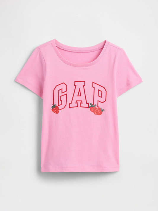 Açık Pembe Babygap Logo T-shirt