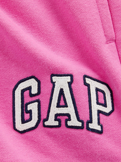 Pembe Gap Logo Fransız Havlu Kumaş Şort