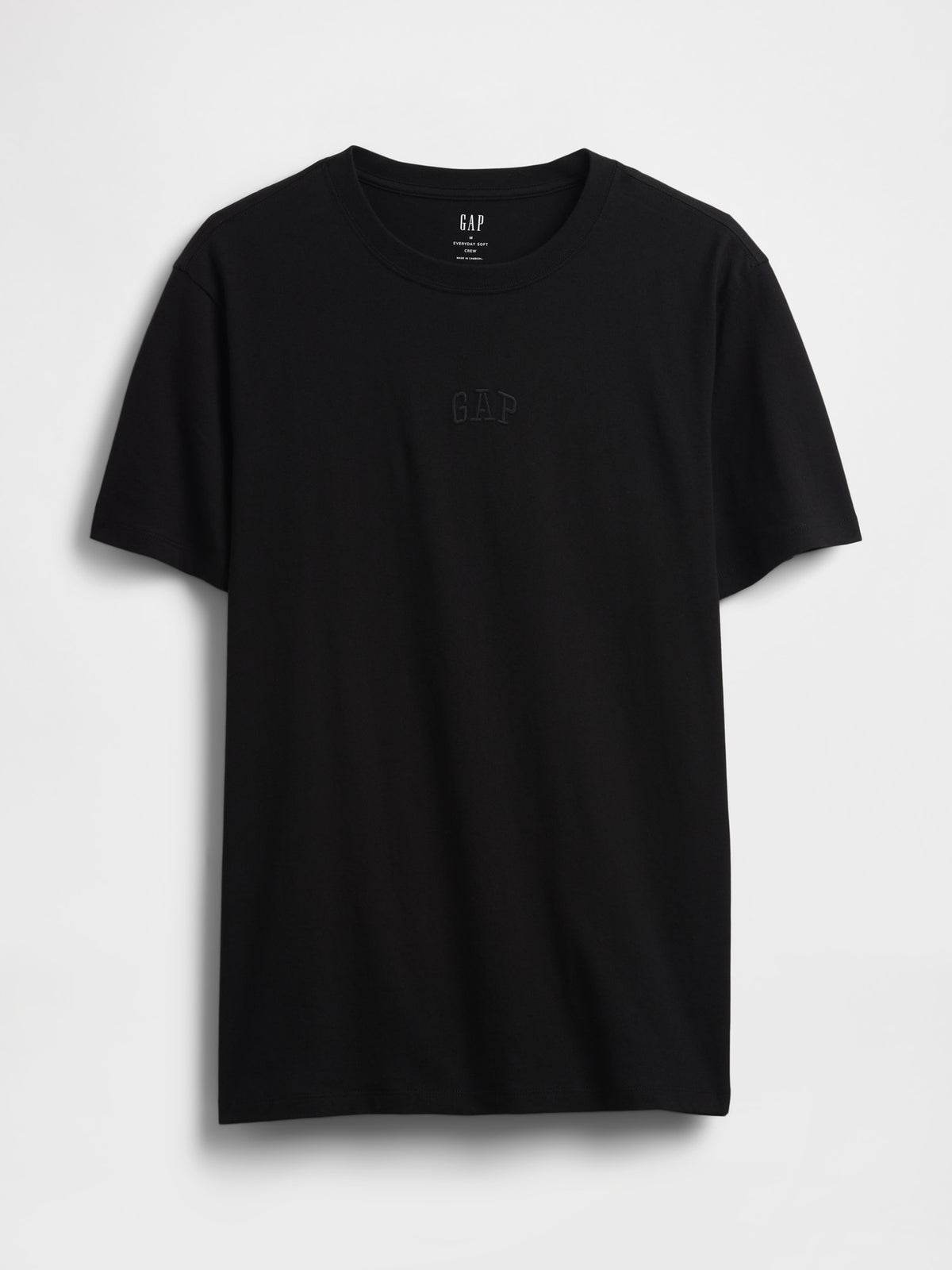 Siyah Everyday Soft Gap Mini Logo T-shirt