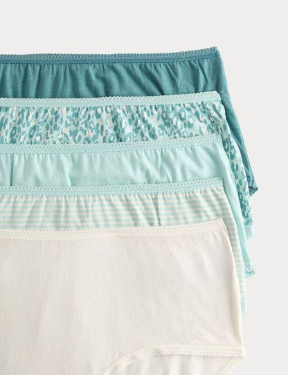 5'li Cotton Lycra Short Külot Seti