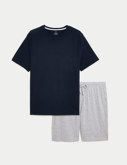 Regular Fit Kısa Kollu Pijama Takımı