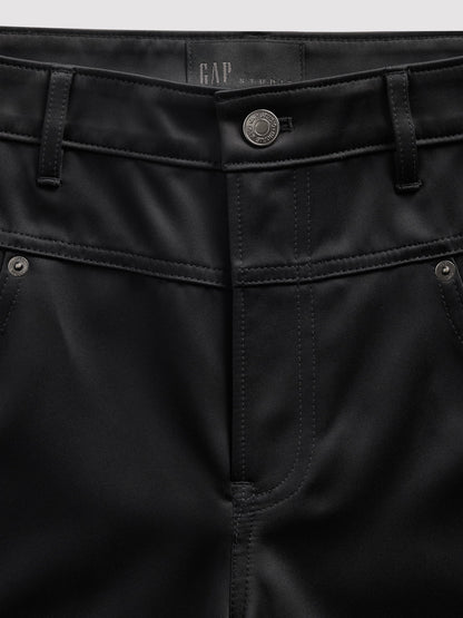 Siyah Gapstudio Low Rise Saten Baggy Pantolon