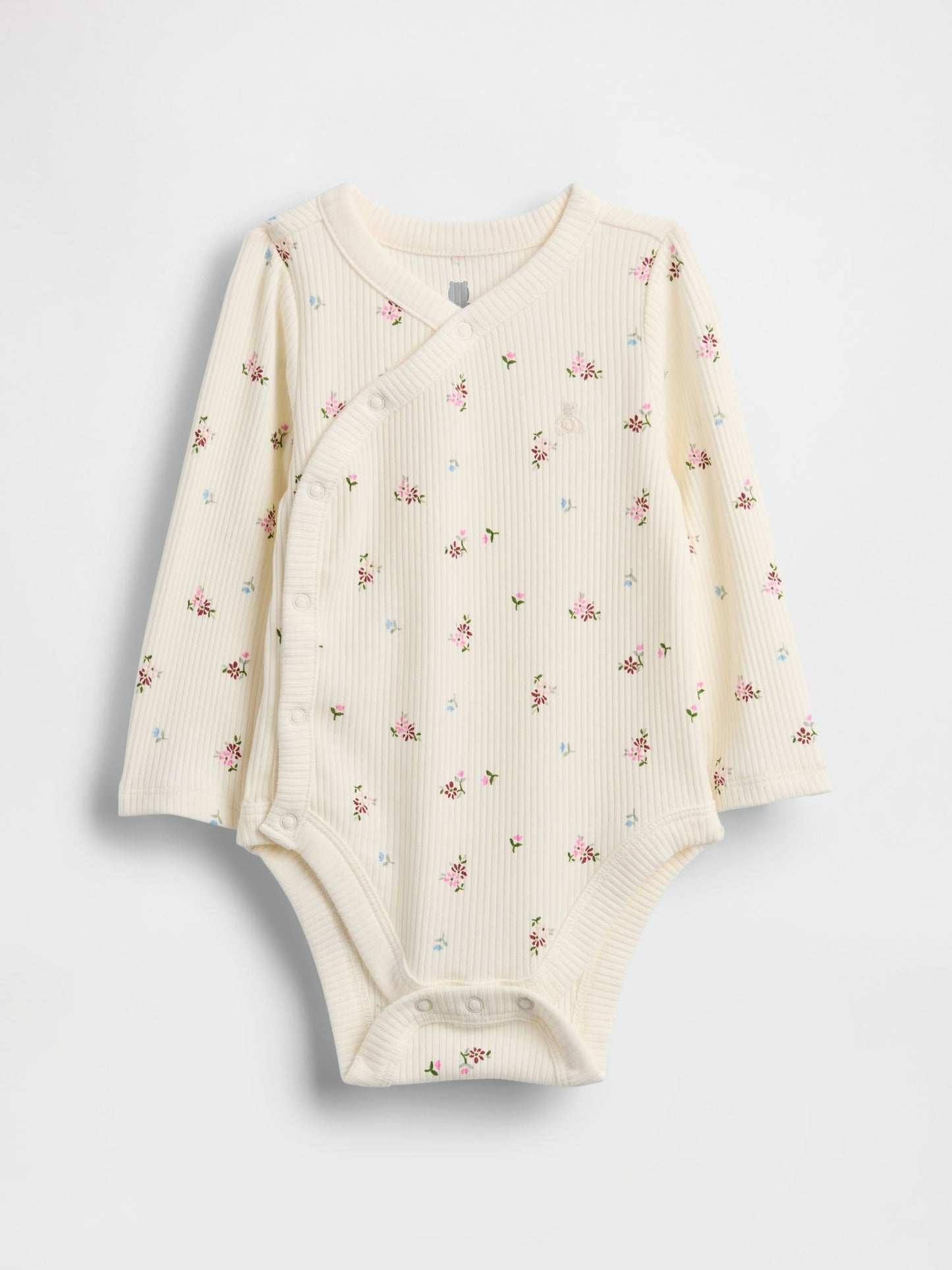 Açık Bej First Favorites Tinyrib Crossover Bodysuit
