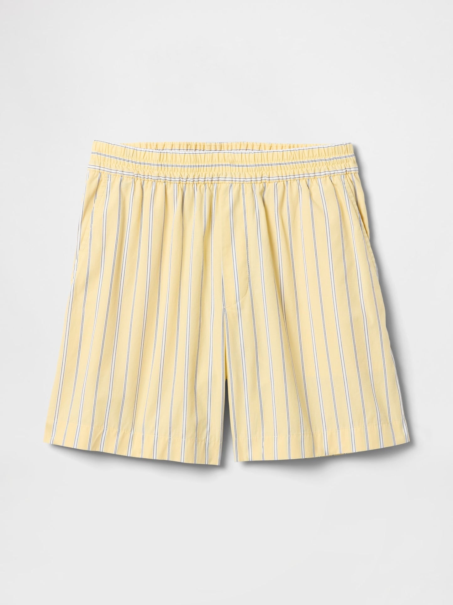 Sarı Organik Pamuk Poplin Boxer Şort