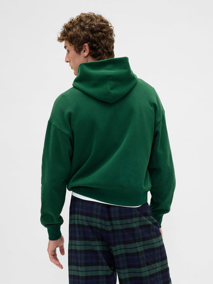 Yeşil Vintagesoft Nap Logo Sweatshirt