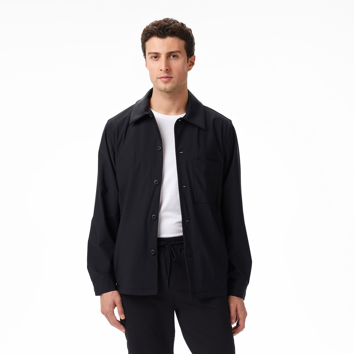 Nautica Erkek Siyah Regular Fit Gömlek