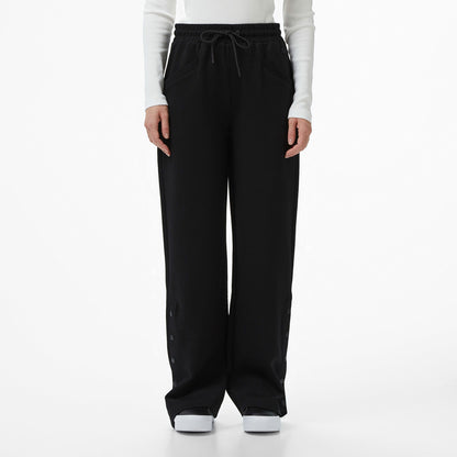 Lacoste Kadın Straight Fit Siyah Eşofman Altı