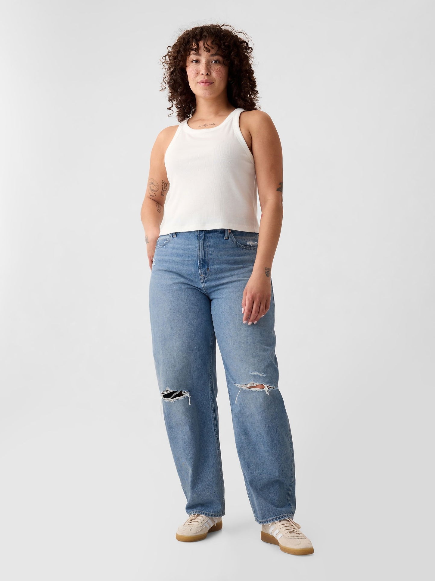 Mavi High Rise Barrel Jean Pantolon