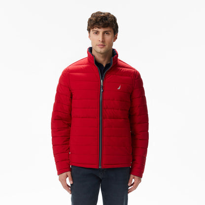 Nautica Erkek Bej Regular Fit Çift Taraflı Mont