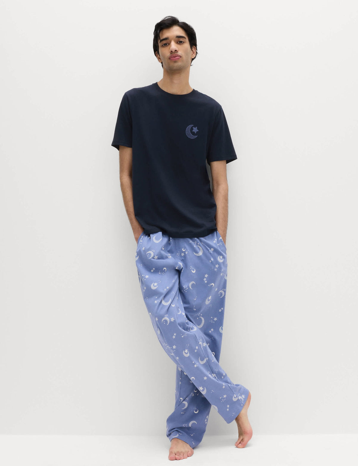 Desenli Pijama Takımı