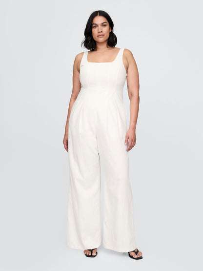 Beyaz Keten Heavyweight Tulum