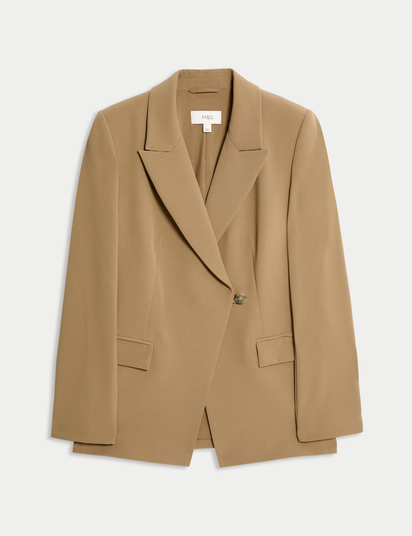Twill Kumaş Blazer Ceket