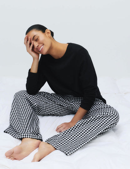 Pamuklu Pijama Takımı