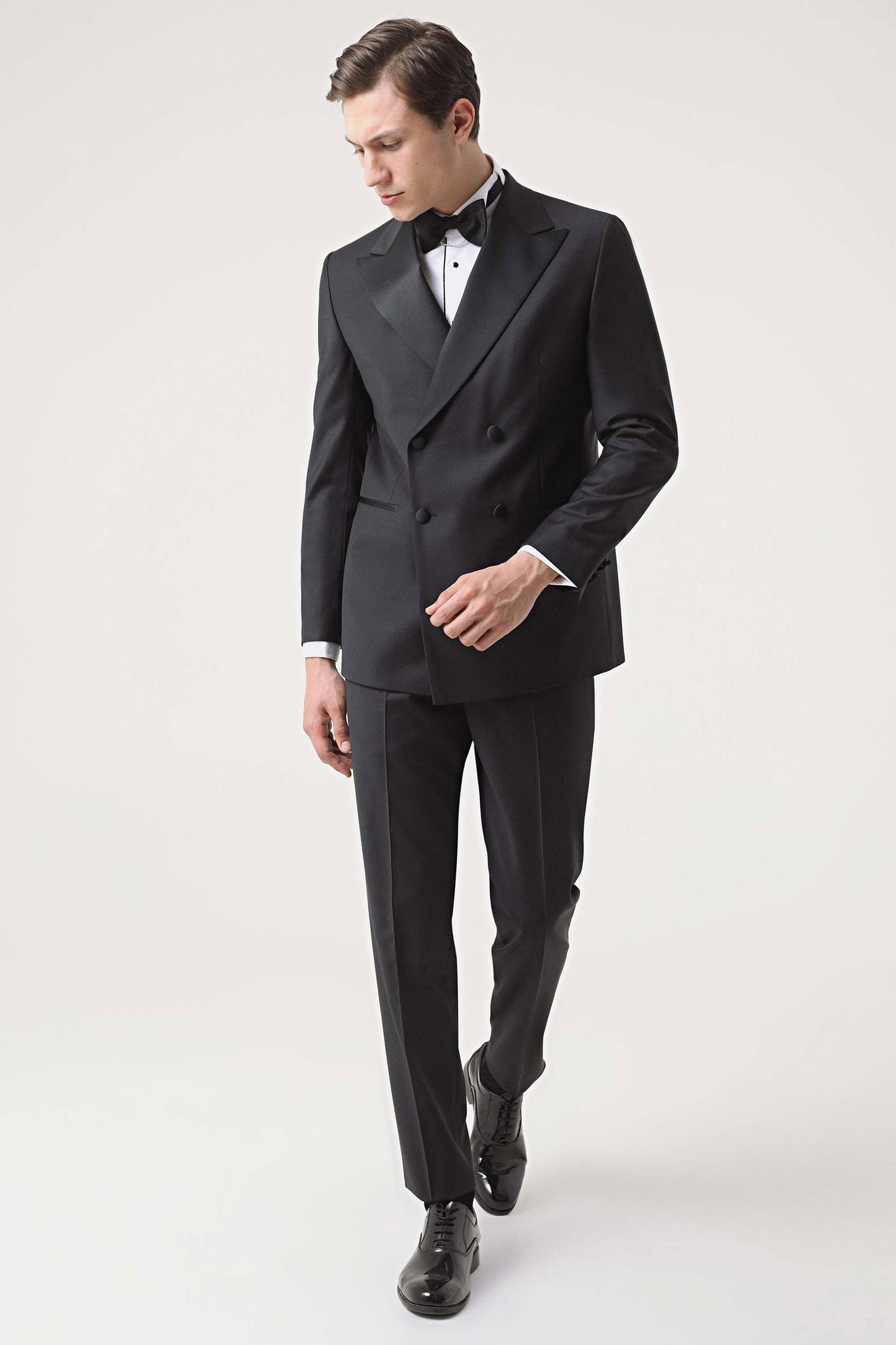 Damat Regular Fit Siyah Damatlık &amp; Smokin Takim