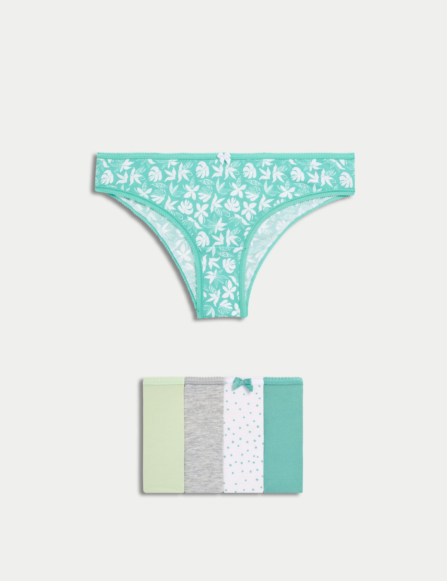 5'li Cotton Lycra® Brazilian Külot Seti
