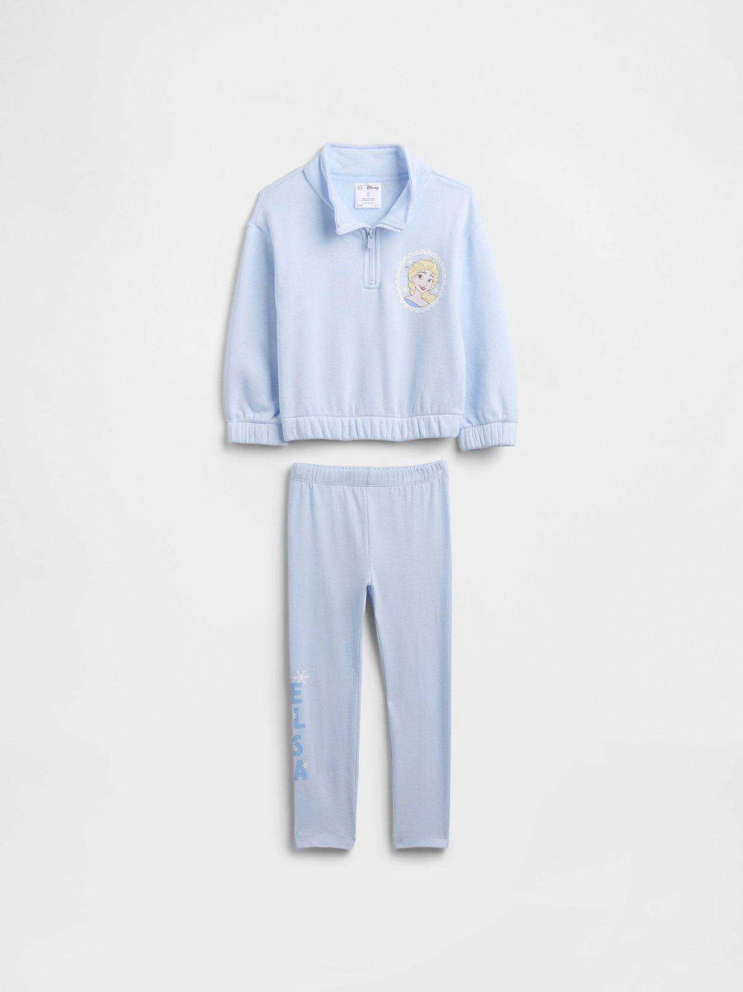 Açık Mavi Disney Two-piece Outfit Set