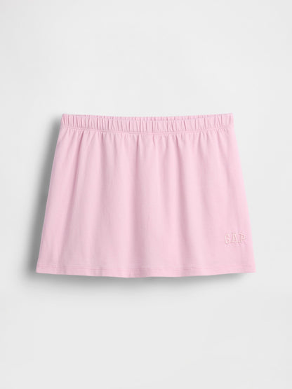 Açık Pembe Easy Şort Etek