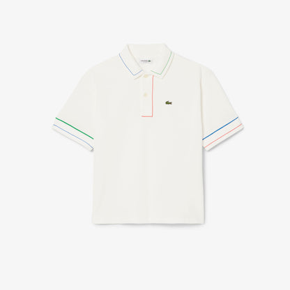 Lacoste Çocuk Beyaz Polo