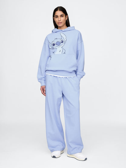Mavi Gap × Disney Extra Baggy Fleece Eşofman Altı