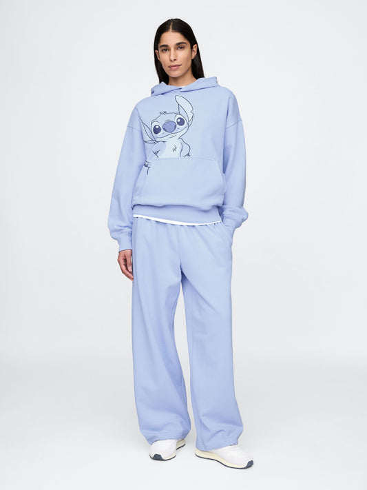 Mavi Gap × Disney Extra Baggy Fleece Eşofman Altı