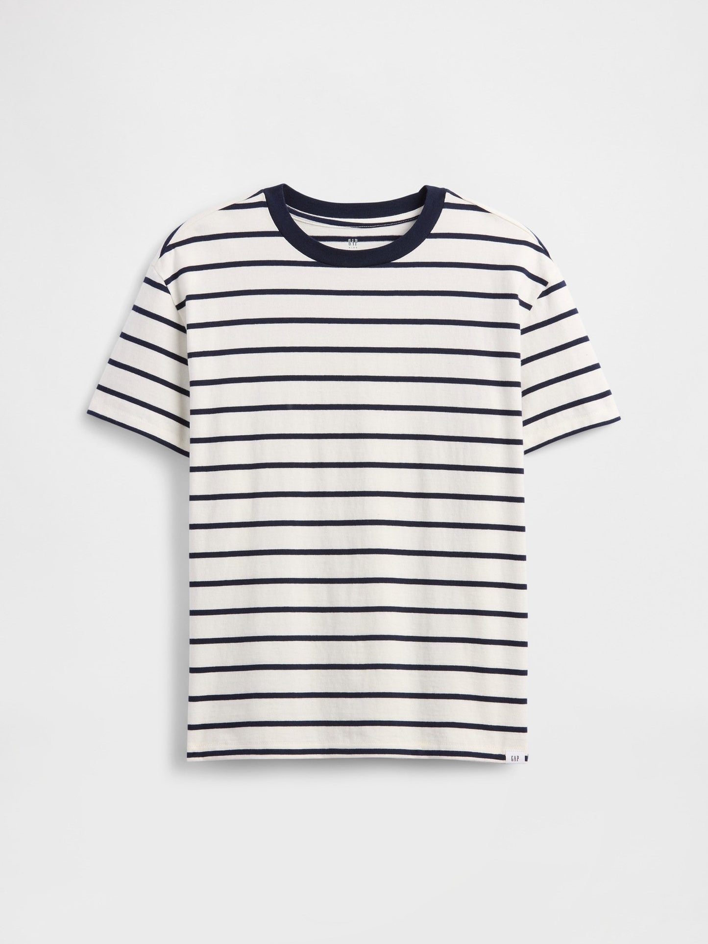 Lacivert Bisiklet Yaka T-shirt