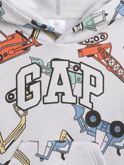 Gri Relaxed Logo Sweatshirt