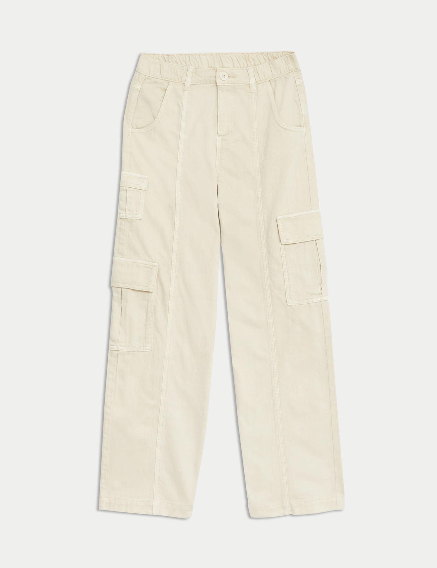 Regular Fit Wide Leg Kargo Pantolon (6-16 Yaş)