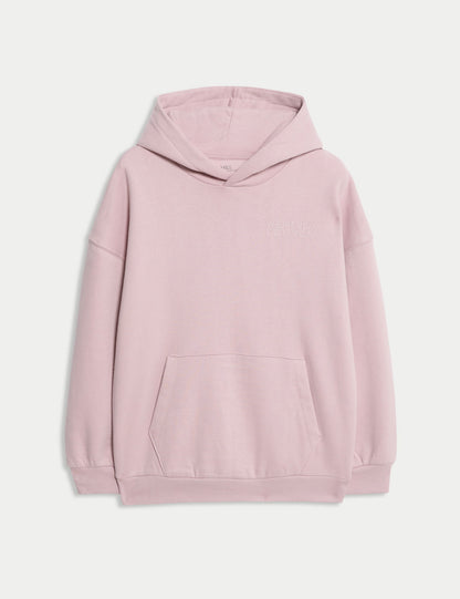 ?pamuk Karışımlı Kapüşonlu Sweatshirt (6-16 Yaş)?