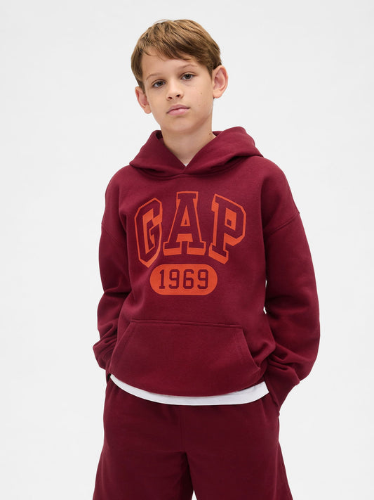 Bordo Vintagesoft Gap Logo Sweatshirt