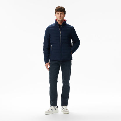 Nautica Erkek Bej Regular Fit Çift Taraflı Mont