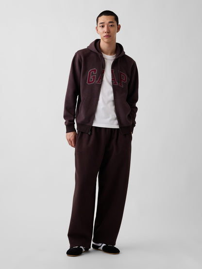 Koyu Kahverengi Vintagesoft Baggy Eşofman Altı