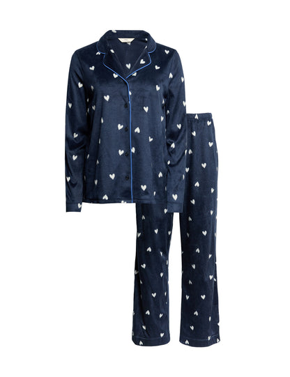 Desenli Pijama Takımı