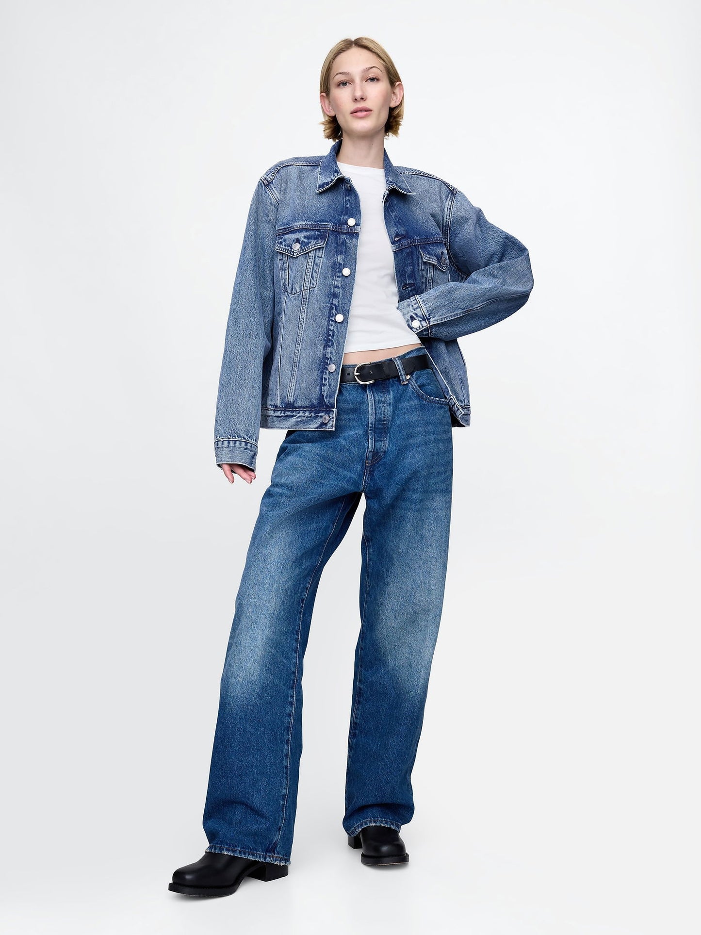 Mavi Klasik Ikon Denim Ceket