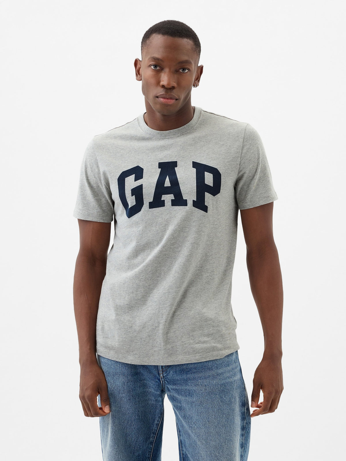 Gri Everyday Soft Gap Logo T-shirt