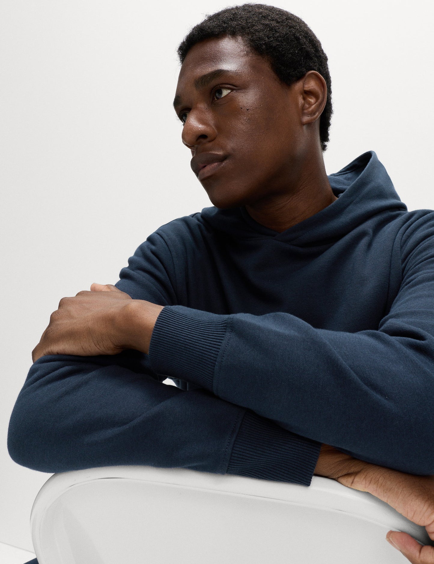 Pamuk Karışımlı Kapüşonlu Sweatshirt