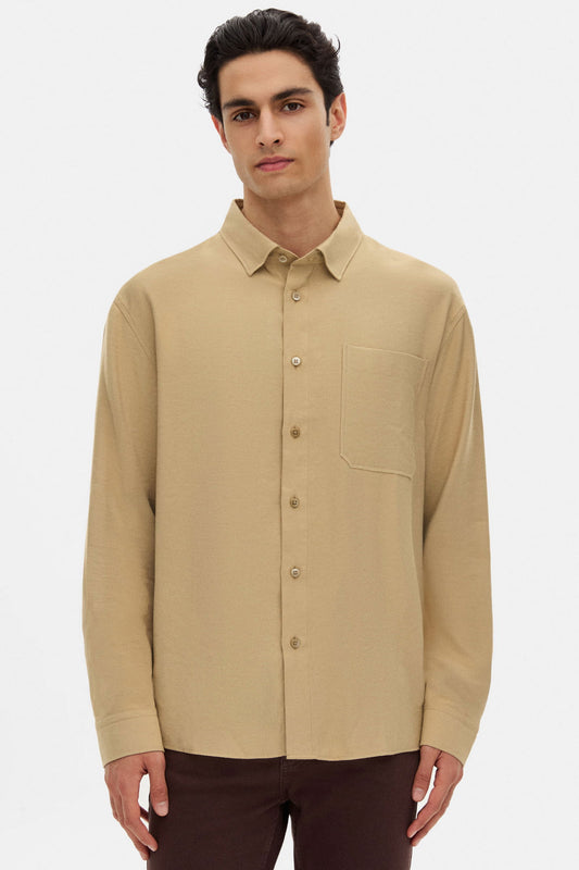 Tween Relaxed Bej Gömlek