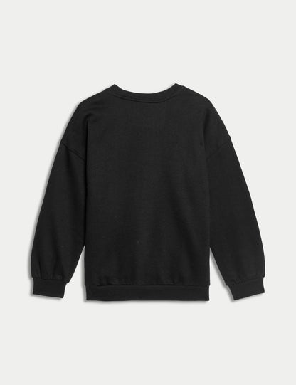 Pamuk Karışımlı Sweatshirt (6–16 Yaş)