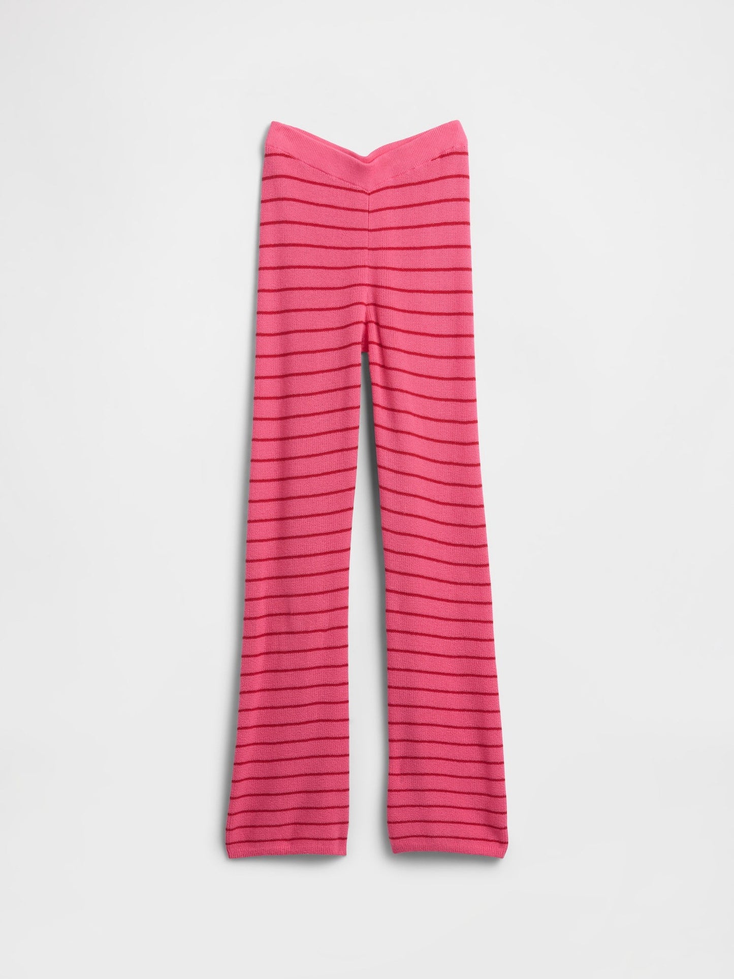 Pembe Kids Pull-on Çizgili Kazak Tayt