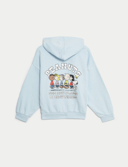 Kapüşonlu Snoopy:trade_mark: Sweatshirt (6-16 Yaş)